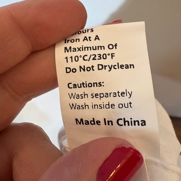 Commense White Lace Trim Button Up Strappy Top Size Small - Picture 6 of 6